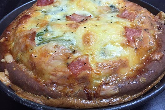 季節のキッシュ：ほうれん草とじゃがいもとベーコン