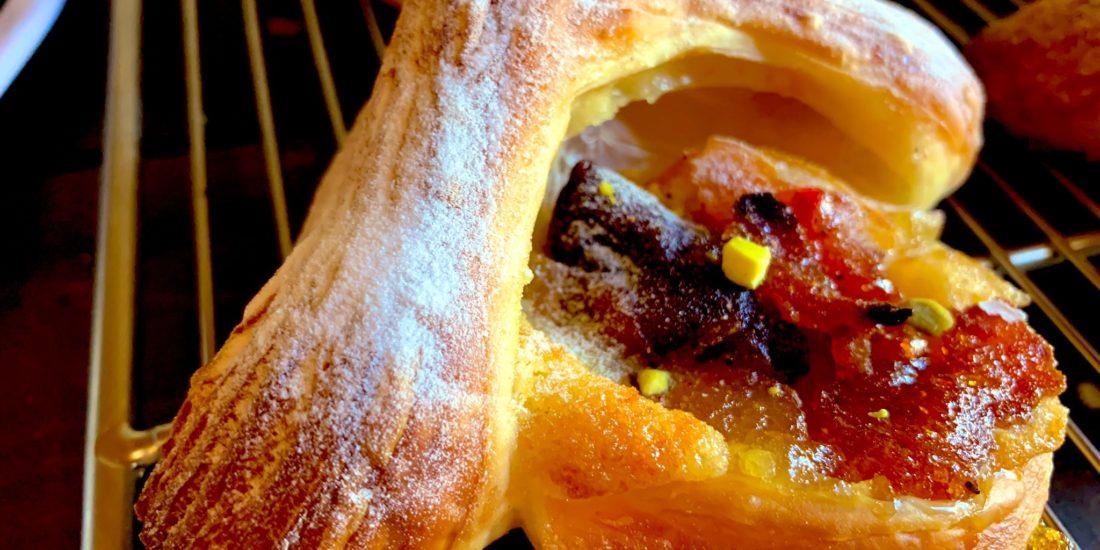 柿とゆずのデニッシュ